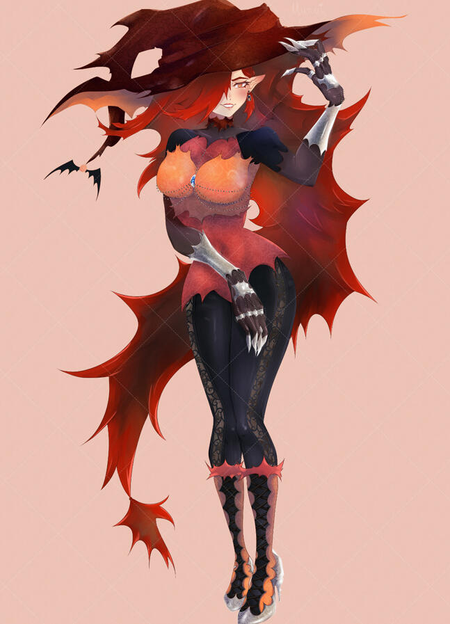 Full color / ref sheet for character